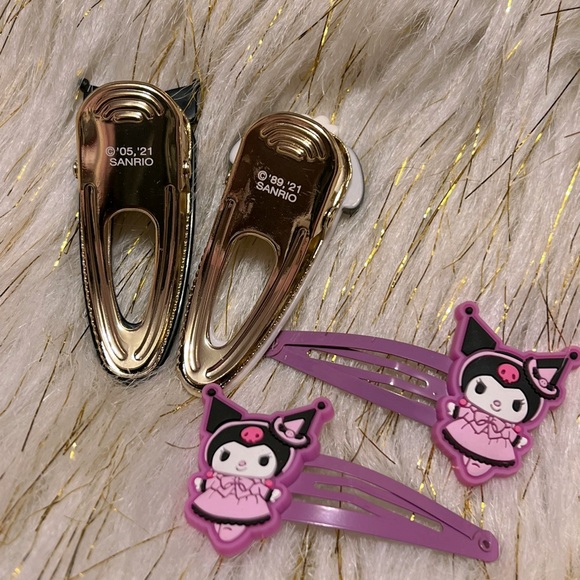 Sanrio hair clips Kuromi & Pochacco - Picture 4 of 4